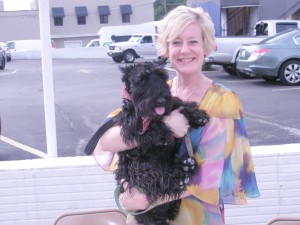 StyleMuttgirls The writer and her muse.